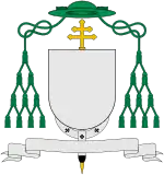 Roman Catholic metropolitan archbishop's coat of arms (version with pallium