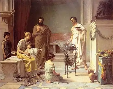 A Sick Child brought into the Temple of Aesculapius1877