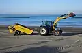 Beach cleaning vehicles