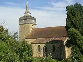 The church in Termes-d'Armagnac