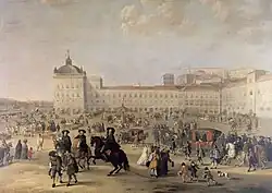 Ribeira Palace and the Terreiro do Paço, by Rodrigo Stoop