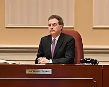 Feldman during a testimony in the Education, Energy, and the Environment Committee