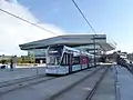 Light rail station