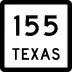 State Highway 155 marker