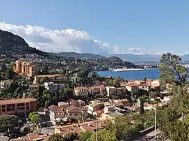 A view of Théoule-sur-Mer