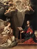 Francesco Albani Annunciation The Hermitage