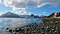 The Black Cuillin viewed from Loch Scavaig.