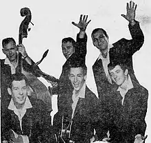 The band in 1958