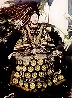 The mummified body of Empress Dowager Cixi was thrown out of her tomb and discarded as trash. The priceless personal effects buried with the Empress were carried away and loaded onto trucks.