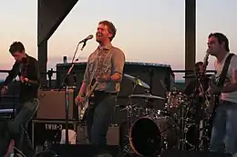 The Frames performing at the Sasquatch Music Festival in May 2005