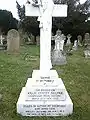 The Grave of Lieutenant "Willie" Ernest Sillitoe, Killed in Action aboard HMS Iris, 23 April 1918, in the Zeebrugge Raid.