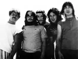 The Guess Who in 1970 (L–R: Kurt Winter, Garry Peterson, Greg Leskiw, Burton Cummings, Jim Kale)