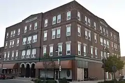 The Hotel Mealey in downtown Oelwein