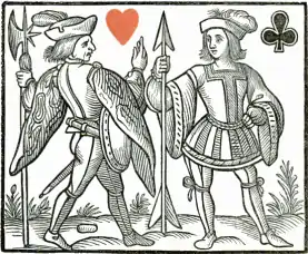 The Knaves of Hearts and Clubs