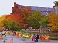 The Red Gym seen from the Memorial Union Terrace, 2008