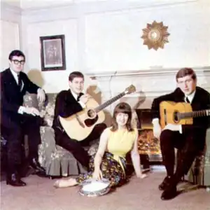 The Seekers in 1965 – Potger is second from left