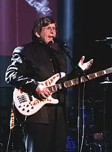 White performing with The Zombies in 2019