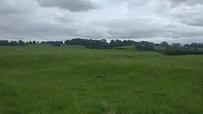 Humps and depressions that are all that remains of the original Wormleighton Village