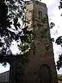 Remains of the old church tower