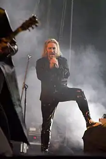 Vikström with Therion in 2008