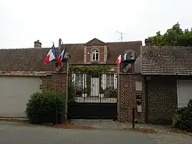 The town hall in Thibivillers