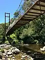 Bridge over Thredbo River for Thredbo Valley Track