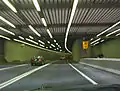 Entering the tunnel