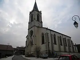 The church in Thuilley-aux-Groseilles