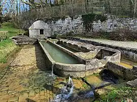 The wash house in Thurey-le-Mont