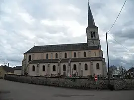 The church in Thury