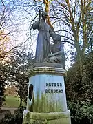 Tilburg, statue of Petrus Donders