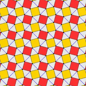 Snub square tiling