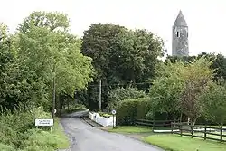 Approaching Timahoe from the southwest