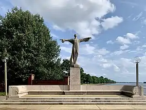 Titanic Memorial photographed in 2019