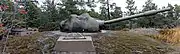 75 mm turret gun model 1957 at Femöre battery, Sweden