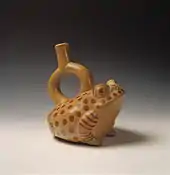 Moche frog, 200 AD