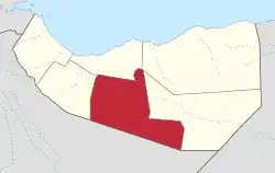 Location in Somaliland