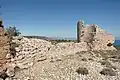 Tokmar Kalesi ruins of wall and tower