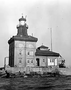 The Toledo Harbor Light in Lake Erie