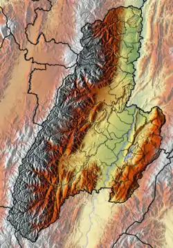 Topography of the department