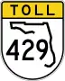 State Road 429 marker