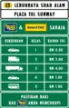 Toll rates rates list (electronic toll collection (ETC) only)