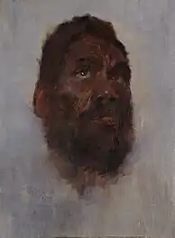 Aboriginal Head, Charlie Turner, 1892, Art Gallery of New South Wales