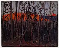 Algonquin Park, Fall 1915. Tom Thomson Art Gallery, Owen Sound