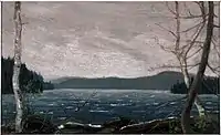 A Northern Lake, Spring or fall 1912. Camp Tanamakoon, Algonquin Park