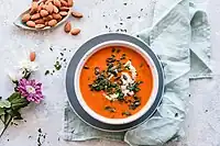 Tomato pumpkin soup