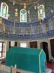 Interior of Ibrahim Pasha's mausoleum