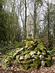 The tomb of the Marquis de la Rouërie