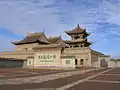 Tongxin Great Mosque, one of the oldest mosques in Ningxia and a famous cultural relic among the locals.