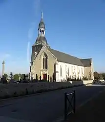 The church in Torcé